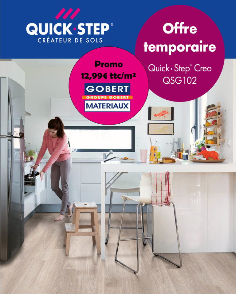 Gobert Matériaux, votre revendeur Quick-Step