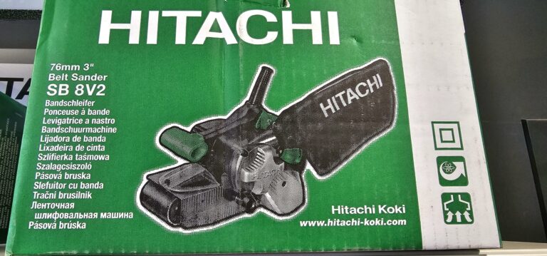 Ponceuse à bande SB8V2 Hitachi