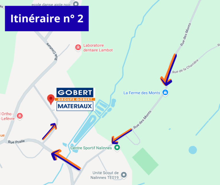 Nalinnes – Modifications de circulation